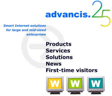 advancis site navigation menu